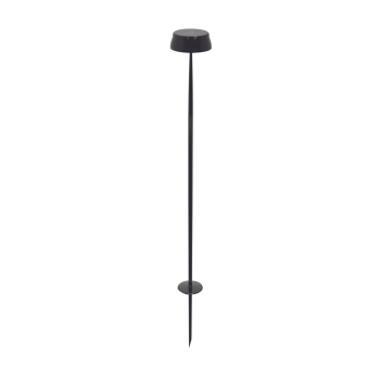 Zafferano SISTER LIGHT Wi-fi picket Smart floor lamp Pearly Black rechargeable and dimmable