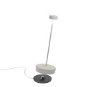Poldina Pro Swap white Rechargeable and Dimmable Led Table Lamp