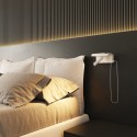 BEAM - 5W LED bedroom wall light with 2 USB-C sockets and dimmable light