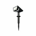 GAM - Paletto solare da giardino ed esterno con picchetto nero - Lampada da esterno 0,7W