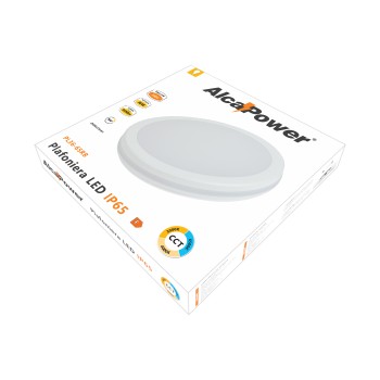 Plafoniera rotonda 36W a led 3600lm Bianca 400cm CCT - Alcapower