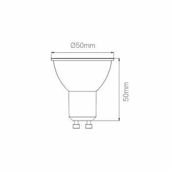 Faretto A Led GU10 8W 60° System Beneito Faure