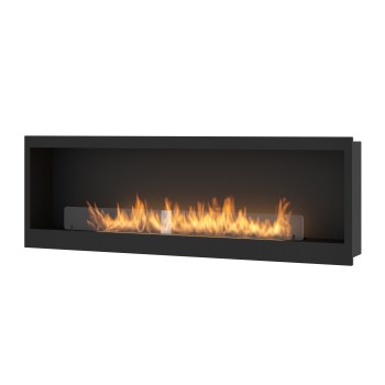 Bioethanol Fireplace Built-in Inside 1500 InFire with Glass