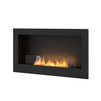 INSIDE 900 Infire Built-in Bioethanol Fireplace with Glass