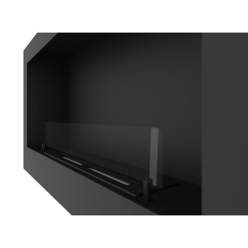 INSIDE 900 Infire Built-in Bioethanol Fireplace with Glass