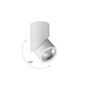 Adjustable cylindrical LED wall light 8 Watt Plus-Tricolor Switch White 1040lm