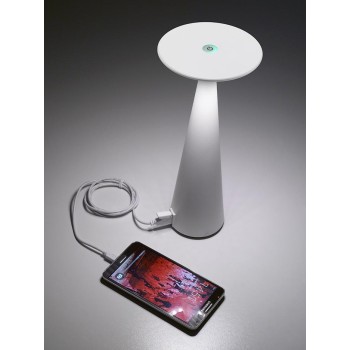 LAMPADA A LED DA TAVOLO CON PRESA USB RICARICABILE - La Bottega di MacGyver