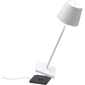 Rechargeable table lamp waterproof IP54 USB cordless table lamp Aluminum  body poldina light Bedroom lampada da tavolo - AliExpress