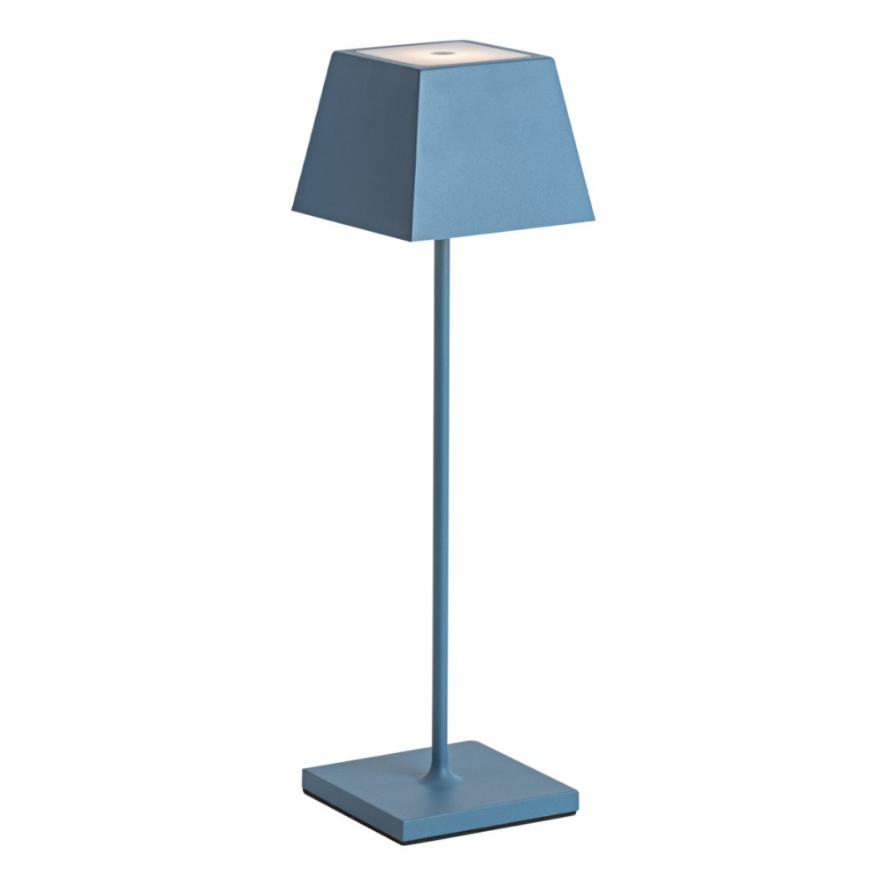 Lampada da tavolo Led Essence Blu 11,5x9x24cm - Nardini Forniture
