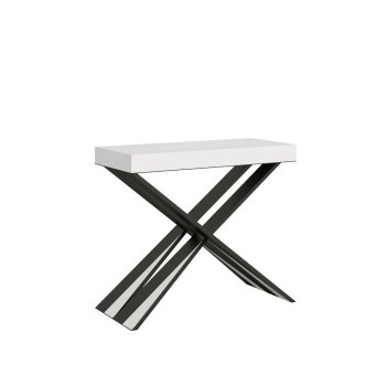 Diago Small Extendable Console from 40cm to 196cm with melamine panels