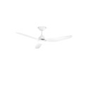 Ventilatore Pegaso in metallo verniciato bianco 18w a led 7182 B